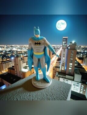 1988 DC Comics Presents 3.75" Batman Static PVC Figure W/ Base Applause Company.